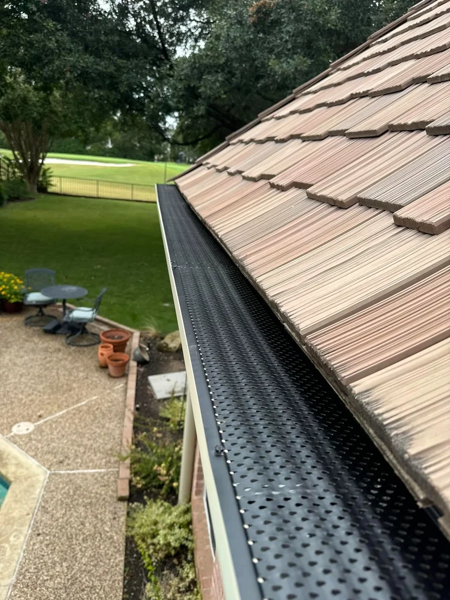 Roof and gutter installation